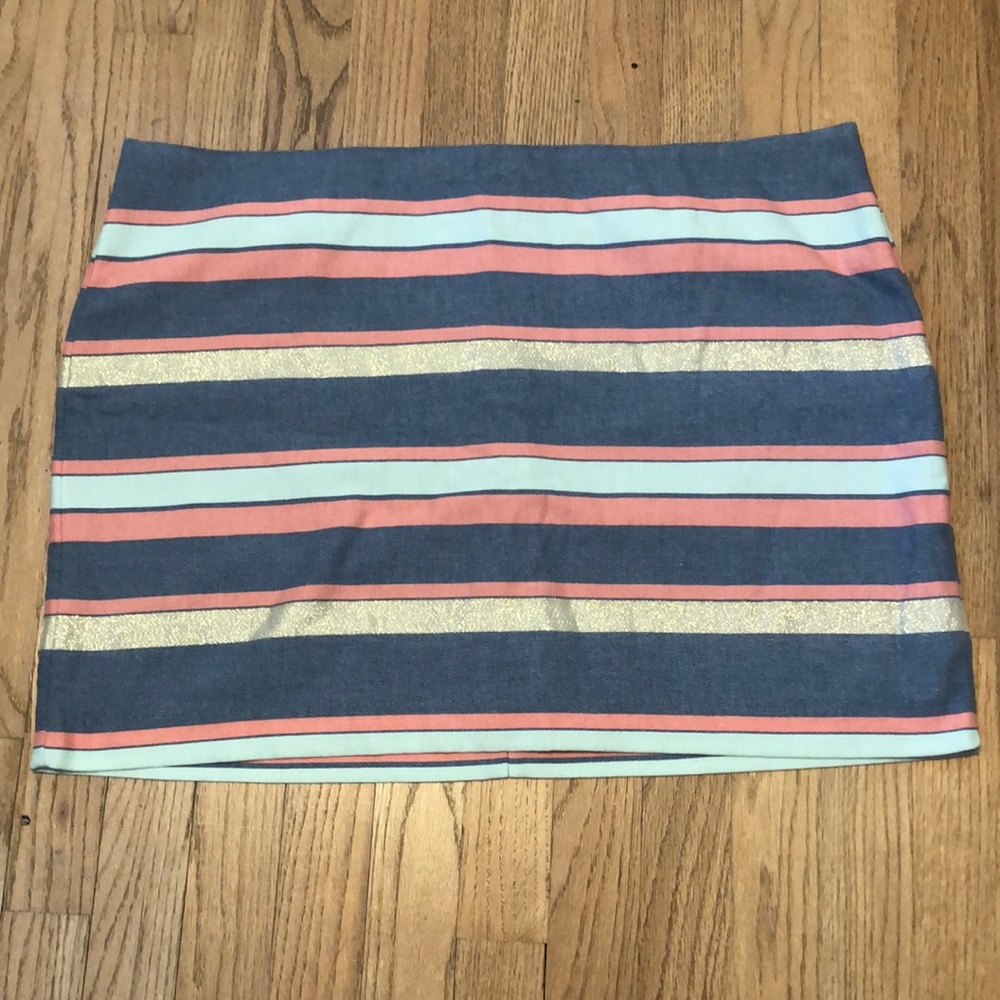 Gap summer strip skirt